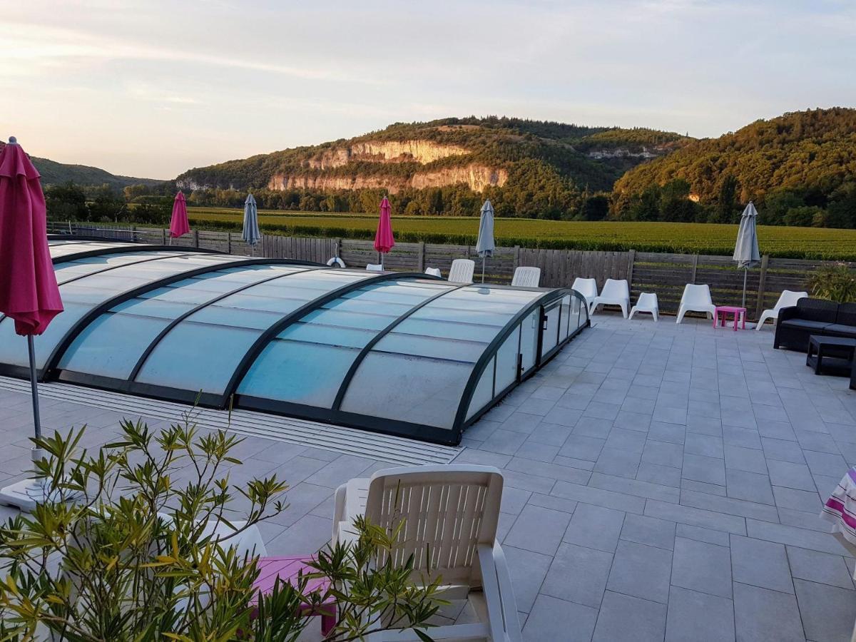 Hotel Les Gabarres Tour-de-Faure ภายนอก รูปภาพ