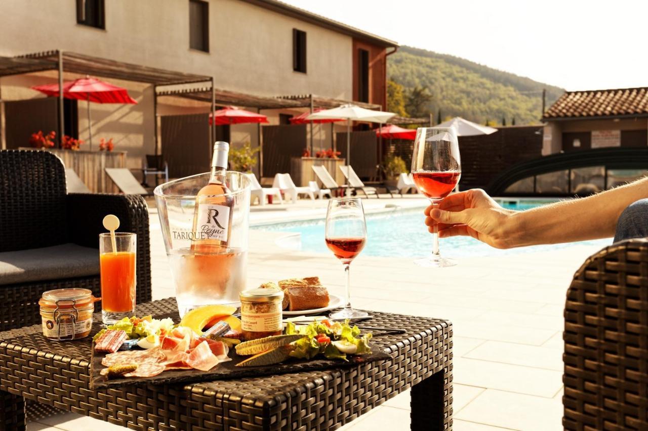 Hotel Les Gabarres Tour-de-Faure ภายนอก รูปภาพ